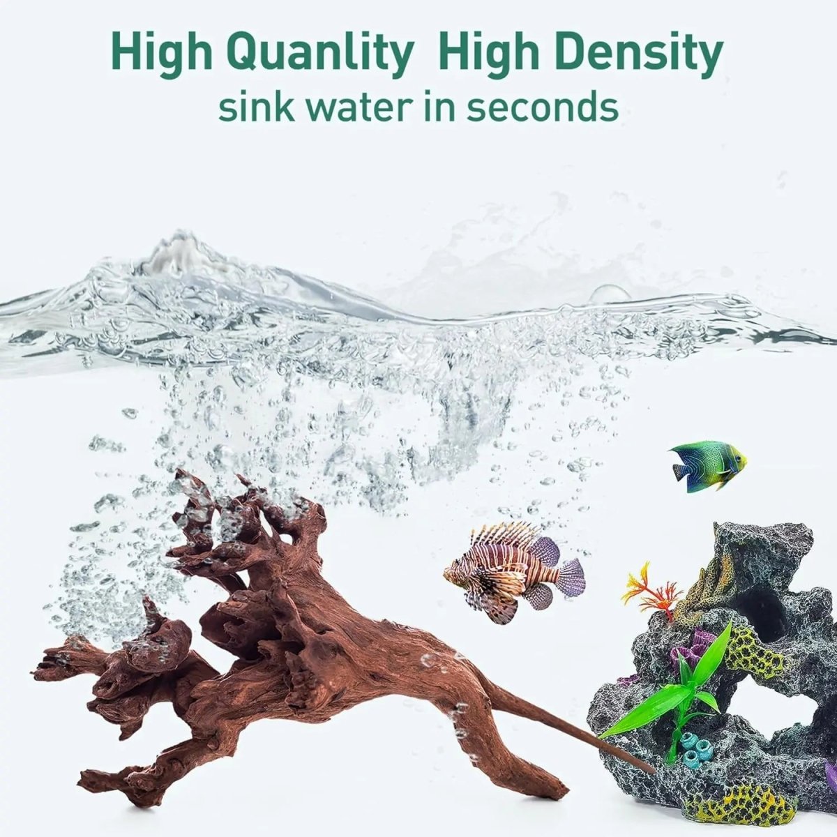 Penn Plax Natural Driftwood for Aquarium Decor Branch Decorations for Reptile Tank - Talis Us
