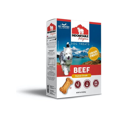 Pet Treatery Indomitable Beef Grain - Free Everyday Dog Biscuits 16.2 oz./460 gm - Talis Us