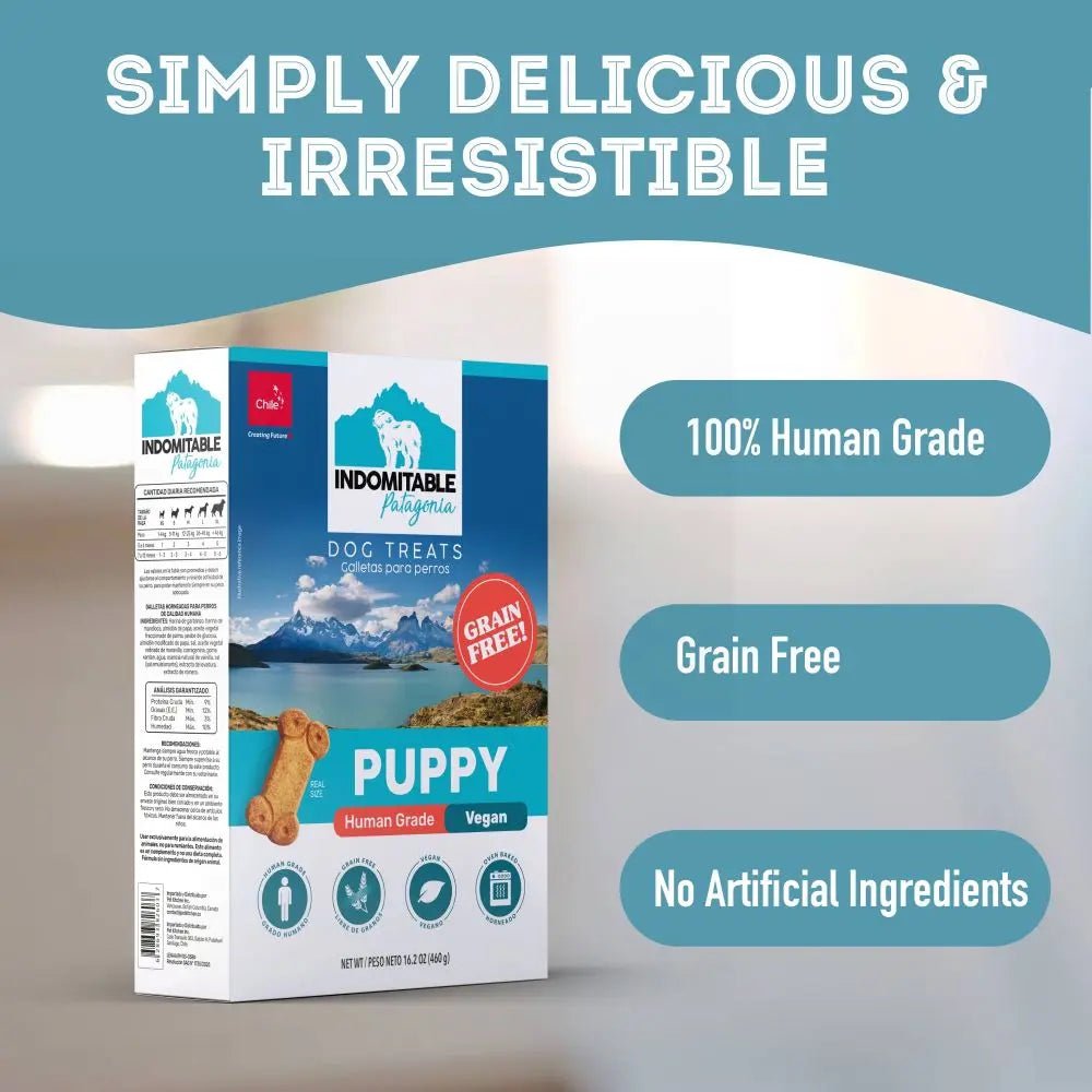 Pet Treatery Indomitable Puppy Grain Free Everyday Biscuits for Dogs 16.2 oz./460 gm - Talis Us