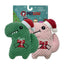 PetLou Christmas Twin Pack Holiday Dog Toys 6" - Talis Us