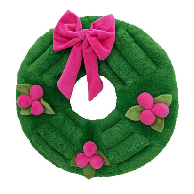 PetLou Christmas Wreath Holiday Dog Toys 15" - Talis Us
