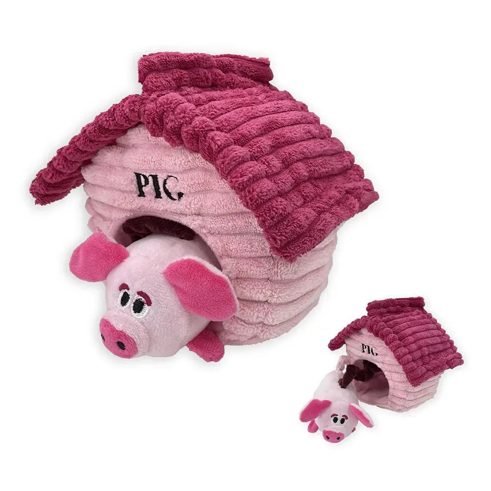 Petlou Cubbiez Interactive Tug & Toss Toy with Squeaker Fun 6" - Talis Us