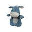 Petlou Pocket Dotty Friends dog toy in blue plush, perfect for cuddling and interactive play