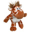 Petlou squeaky dog toys featuring a plush giraffe with soft fur and squeaker for fun playtime