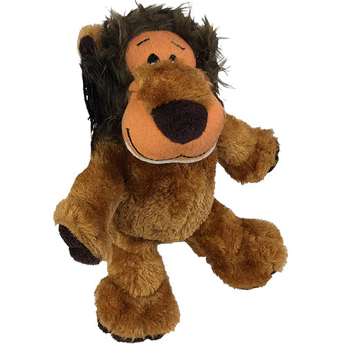 Petlou squeaky dog toys Lion Plush Toy for Dogs with Soft Texture and Fun Squeaker
