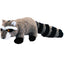 Petlou squeaky dog toys in the form of a soft raccoon plush for interactive playtime