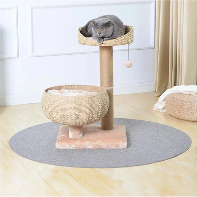 PetPals Cozy V2 Natural Style Cat Tree - Talis Us