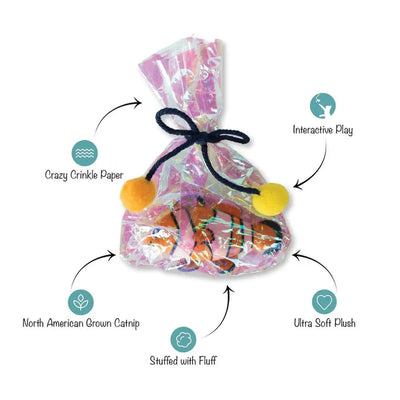 PetShop by Fringe Studio Clownin' Around Kicker Cat Toy - Talis Us