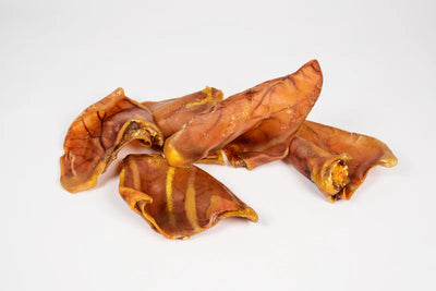 Natural Talis Us pig ears for dogs, perfect chewy treats for healthy dental care and enjoyment