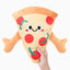 Hugsmart Pet pizza dog plush toy, soft and colorful design perfect for playful dogs