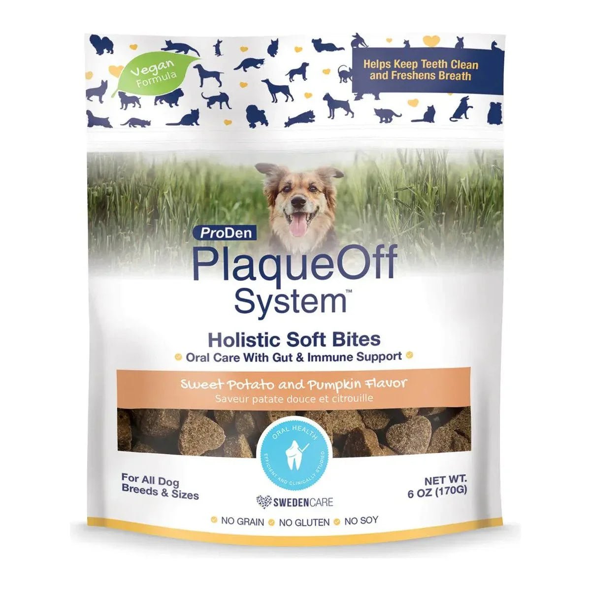 PlaqueOff Holistic Soft Bites Oral Care with Gut & Immune Support - Talis Us