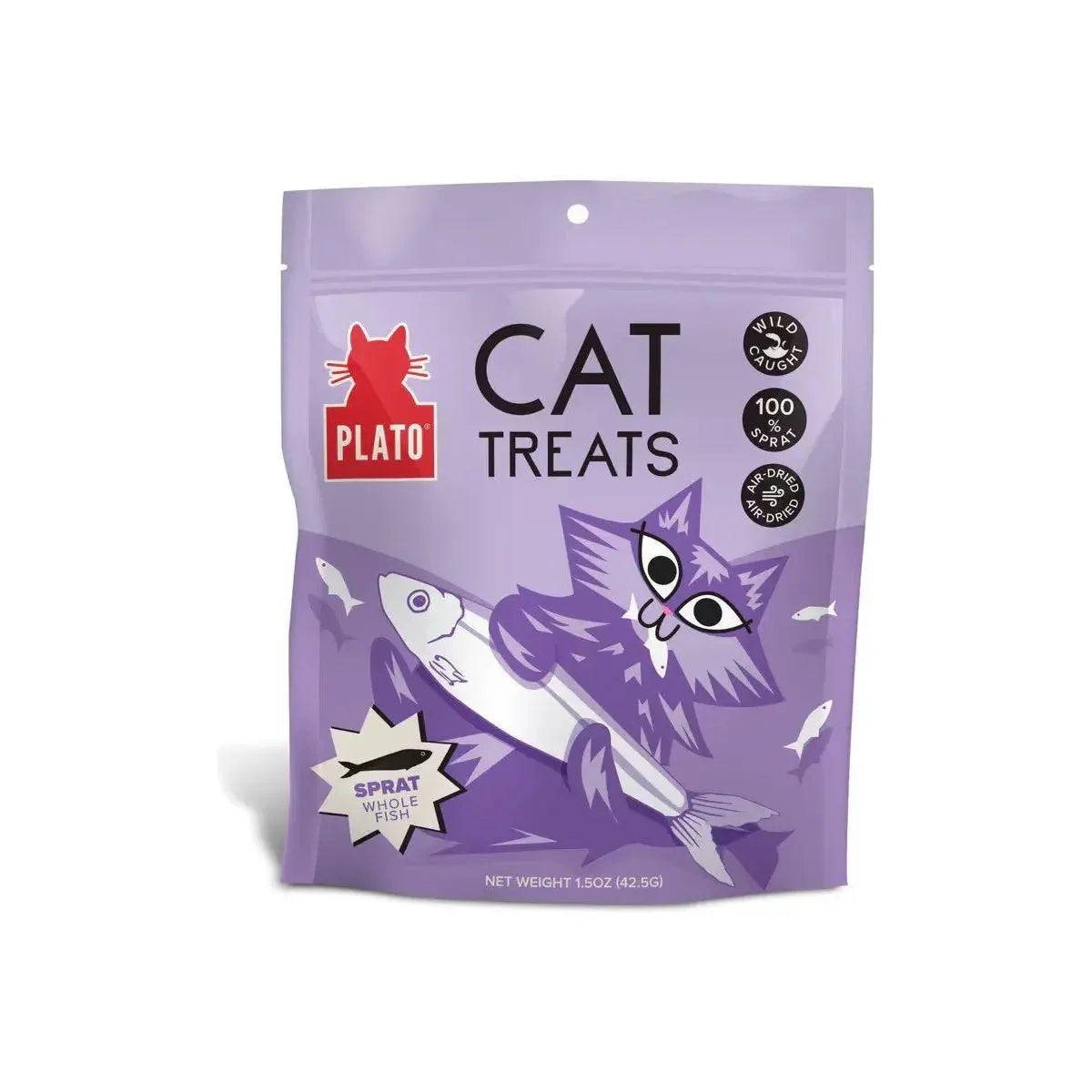 Plato Air - Dried Cat Treats Baltic Sprat 1.5oz - Talis Us