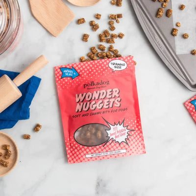 Polkadog Wonder Nuggets Training Bits Sweet Potato & Beef Liver Soft & Chewy Dog Treats 10oz - Talis Us