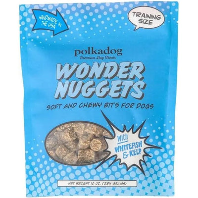 Polkadog Wonder Nuggets Whitefish & Kelp Soft & Chewy Dog Treats 10oz - Talis Us