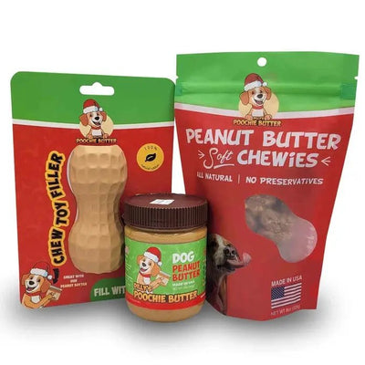 Poochie Butter Dog Christmas Stocking Stuffer Dog Treats - Talis Us