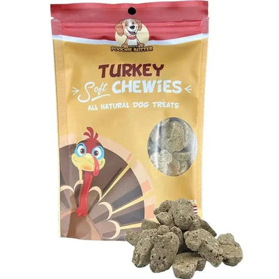 Poochie Butter Turkey & Sweet Potato Soft Chewy Dog Treats 8oz - Talis Us