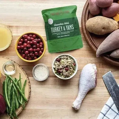 Portland Pet Food Company Grandma Ada's Turkey & Yams Homestyle Wet Dog Food 8/9oz - Talis Us