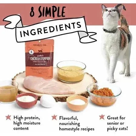 Portland Pet Food Company Luke’s Chicken N’ Pumpkin Cat Food - Talis Us