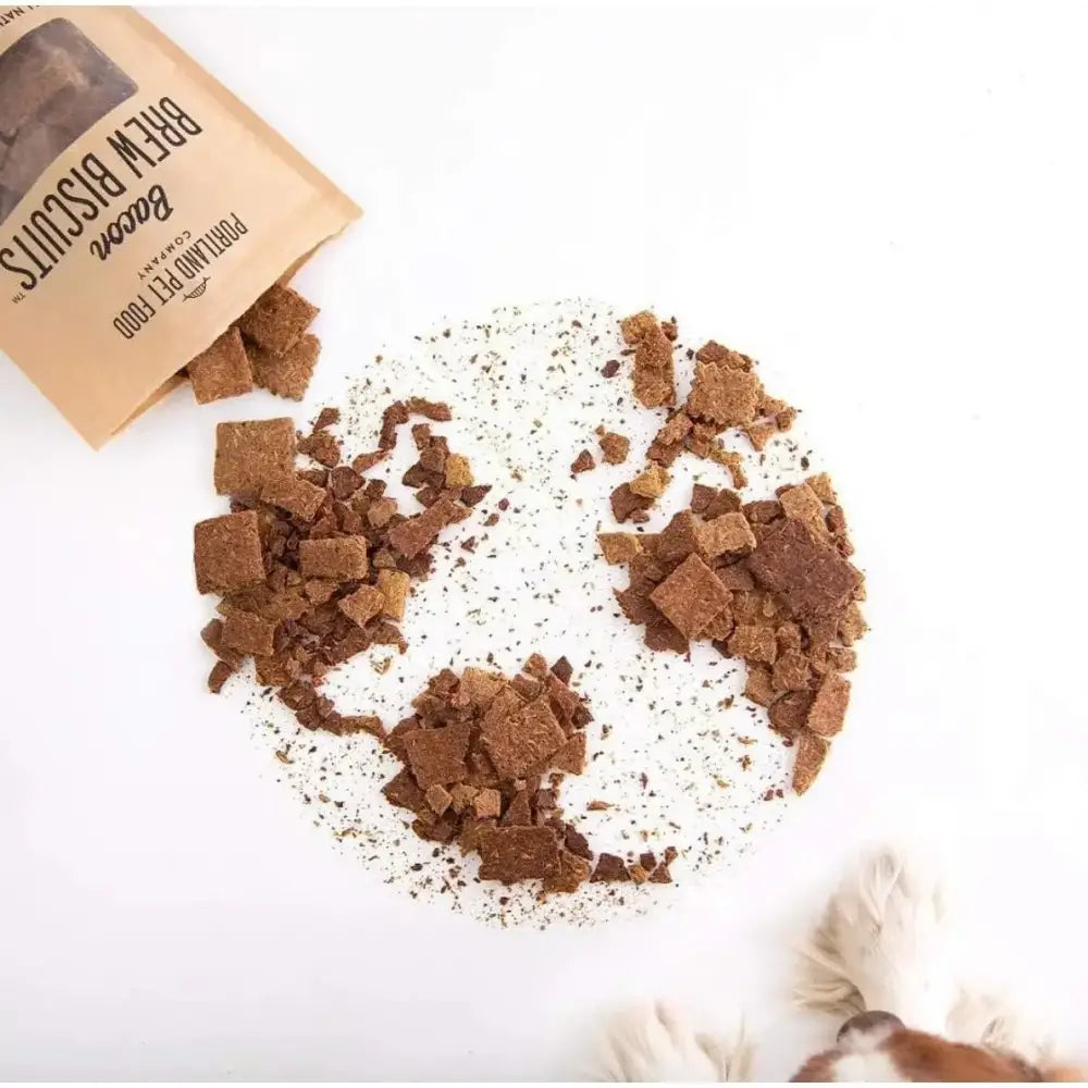 Portland Pet Food Company Pumpkin Brew Biscuits Dog Treats 5oz - Talis Us