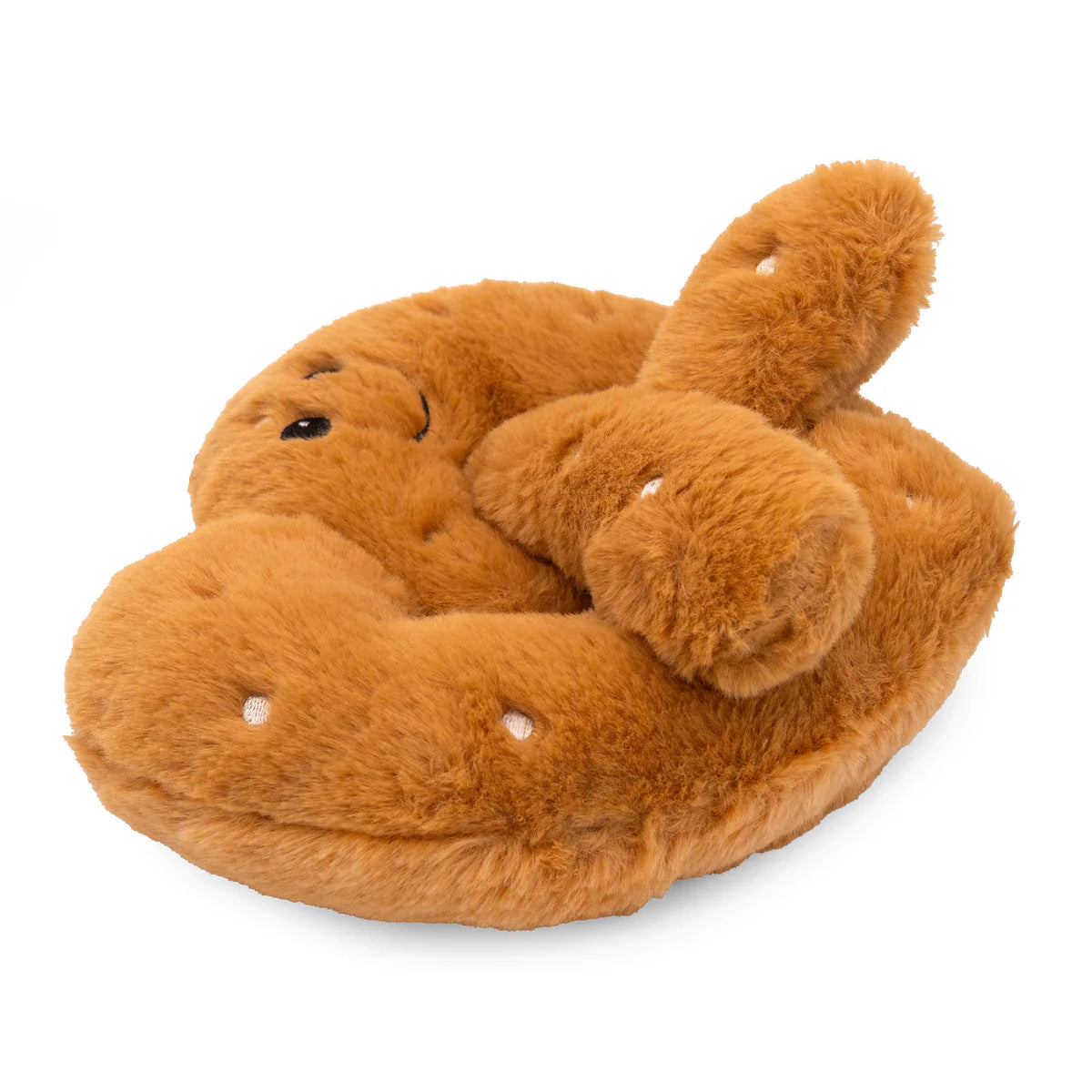 ThoozyPet Pretzel Dog Toy in Plush Fabric for Soft and Fun Playtime