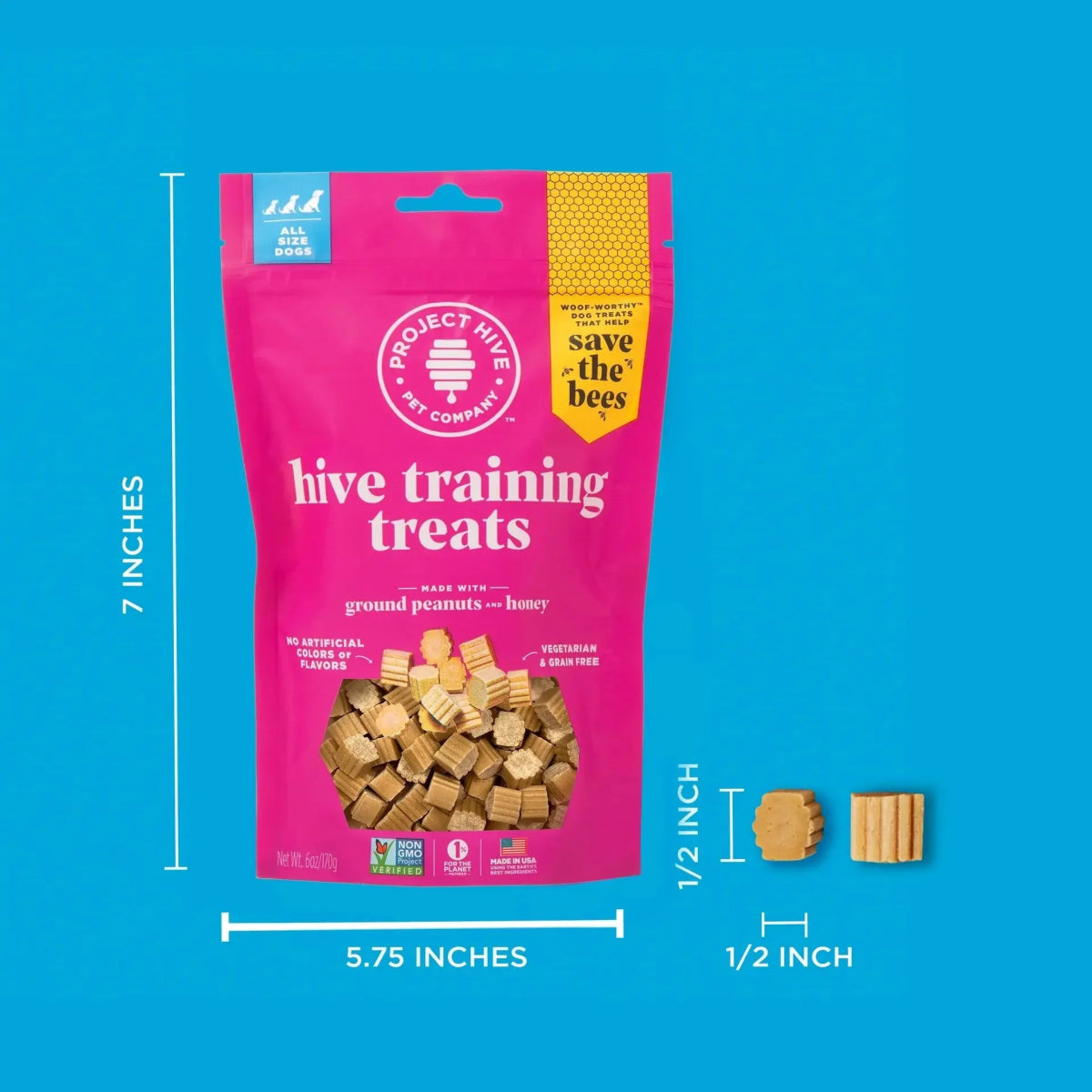 Project Hive Pet Company Hive Dog Training Treats - Talis Us