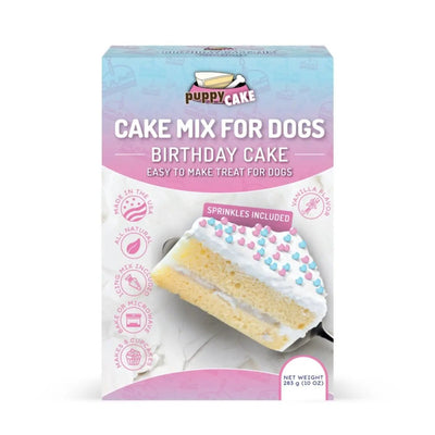 Puppy Cake Mix Birthday Cake Flavored with Pupfetti Sprinkles 10oz - Talis Us