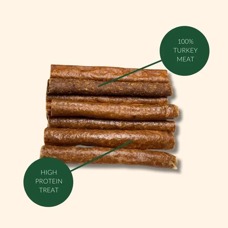 Purposeful Pup Treats Turkey Sausage Dog Treats 10 Pk - Talis Us