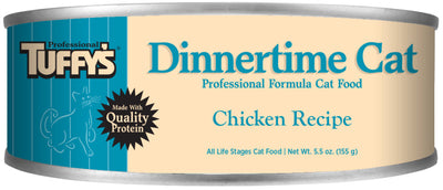 Tuffy's Dinnertime Chicken Canned Cat Food 24ea/5.5 oz