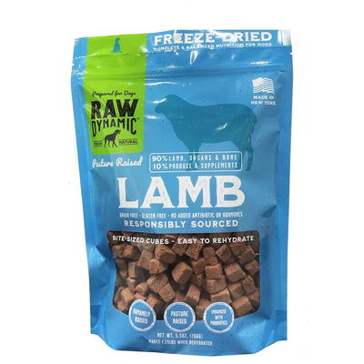 Raw Dynamic Freeze - Dried Pasture Raised Lamb Recipe Dog Food - Talis Us