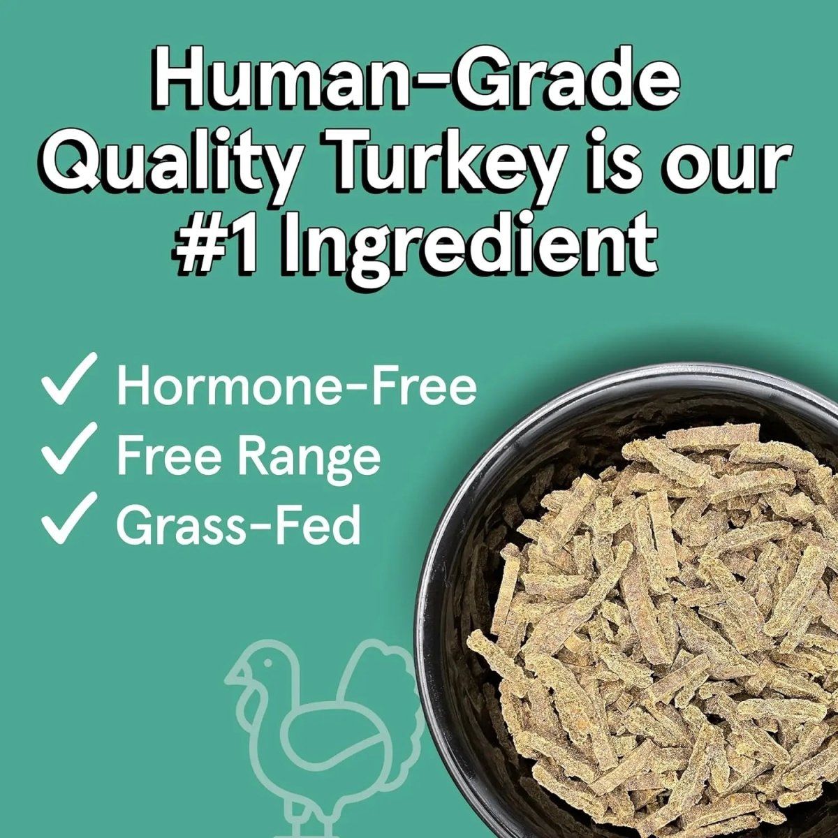 Real Meat Air Dried Cage - Free Turkey Dog Food 10lb - Talis Us