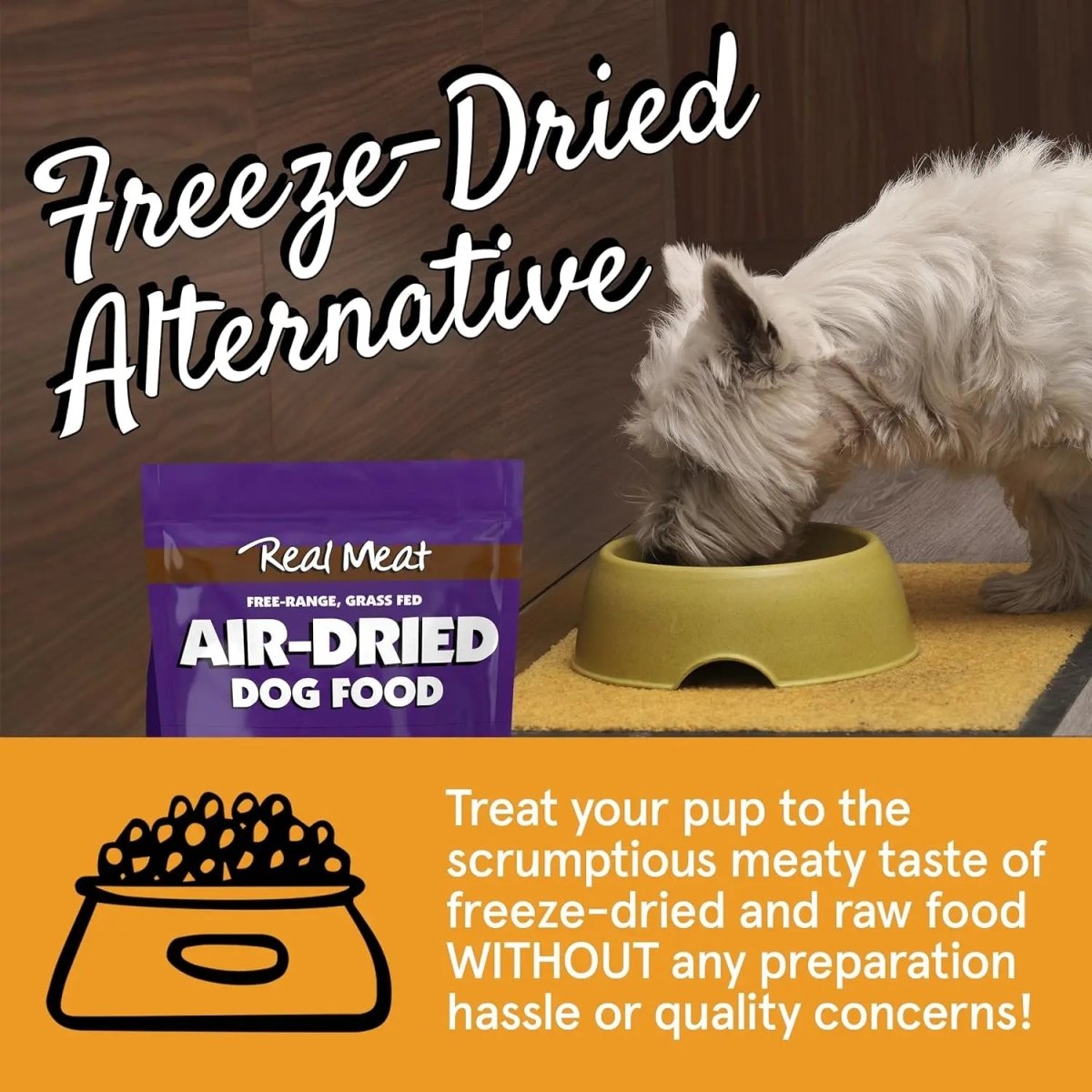 Real Meat Air Dried Grass - Fed Lamb Dog Food 10lb - Talis Us