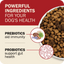 Bowl of Redbarn grain free dog food with probiotics and prebiotics for optimal health