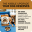 Redbarn grain free dry dog food with real chicken and organs for nutritious meals and added flavor
