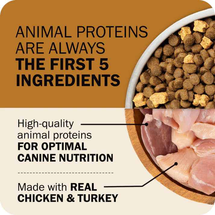 Redbarn grain free dry dog food with real chicken and turkey for optimal canine nutrition