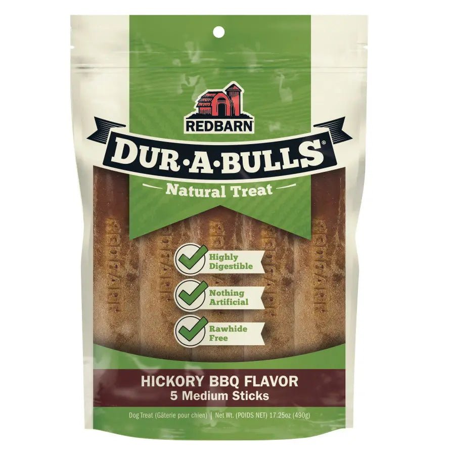 Redbarn Pet Products Hickory BBQ Dur - A - Bulls Stick Healthy Dog Chew - Talis Us