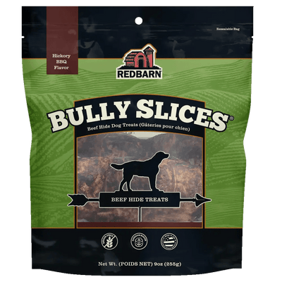 Redbarn Pet Products Natural Bully Slices Hickory BBQ Flavor Dog Treat 9 oz - Talis Us