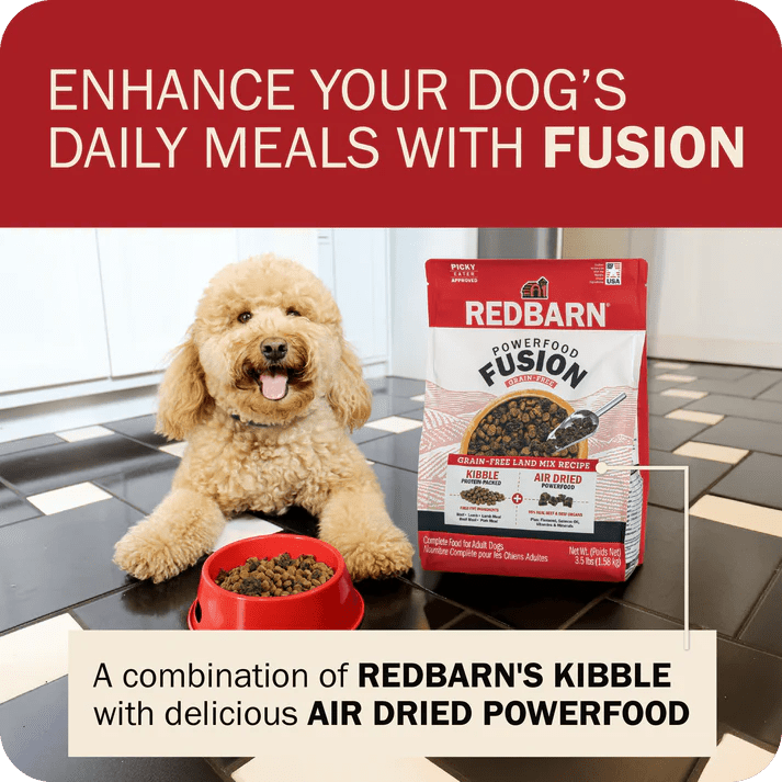 Redbarn Pet Products Powerfood Fusion Grain - Free Land Mix Dry Dog Food - Talis Us