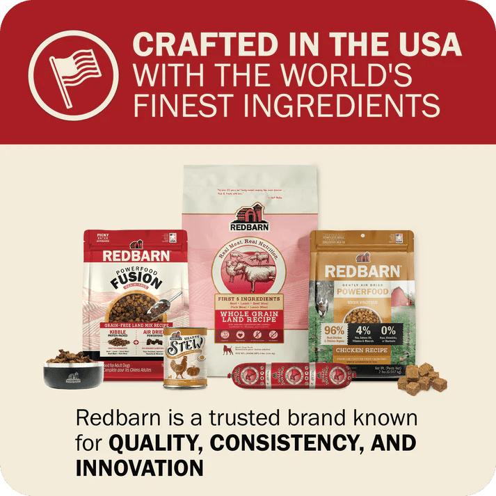 Redbarn Pet Products Powerfood Fusion Grain - Free Land Mix Dry Dog Food - Talis Us