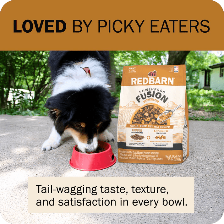 Redbarn Pet Products Powerfood Fusion Grain - Free Sky Mix Dry Dog Food - Talis Us