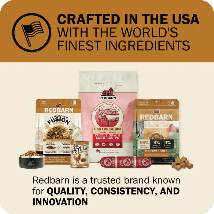 Redbarn Pet Products Powerfood Fusion Grain - Free Sky Mix Dry Dog Food - Talis Us