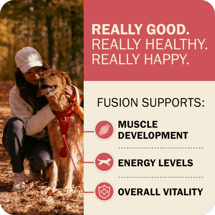 Redbarn Pet Products Powerfood Fusion Whole Grain Land Mix Beef Recipe Dry Dog Food - Talis Us