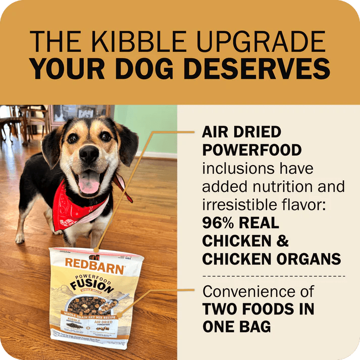 Redbarn Pet Products Powerfood Fusion Whole Grain Sky Mix Chicken Recipe Dry Dog Food - Talis Us