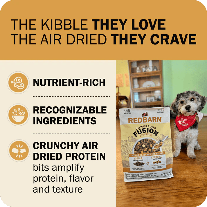 Redbarn Pet Products Powerfood Fusion Whole Grain Sky Mix Chicken Recipe Dry Dog Food - Talis Us