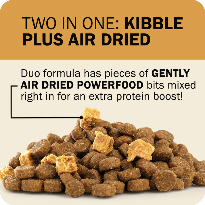 Redbarn Powerfood Fusion chicken dog food with kibble and air dried protein bits for extra nutrition