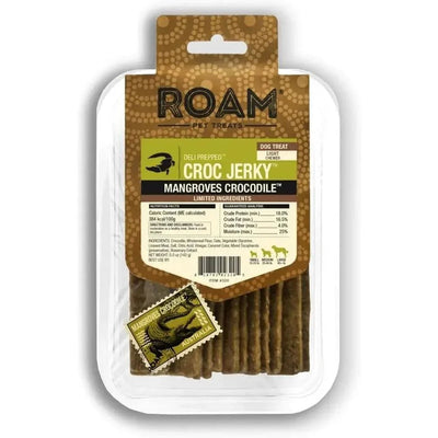 Roam Pet Treats Croc Jerky Wetlands Crocodile Treat for Dogs - Talis Us