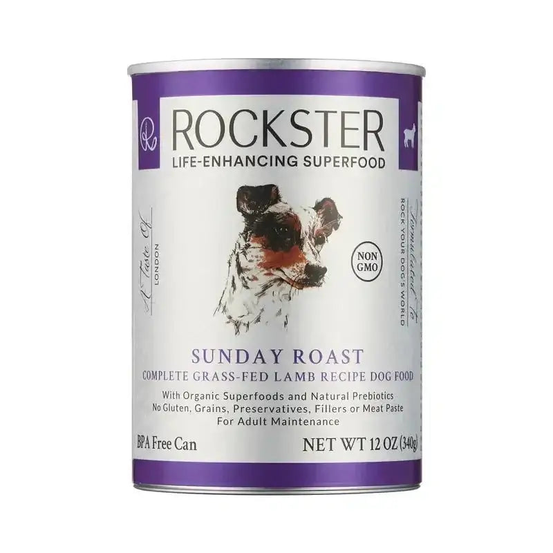 Rockster Sunday Roast Lamb Wet Dog Food 12 / 12 oz - Talis Us