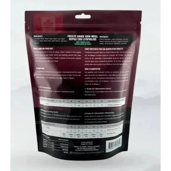 Rocky Mountain Premium Freeze - Dried Raw Meal for Dogs Beef Formula 14 oz - Talis Us