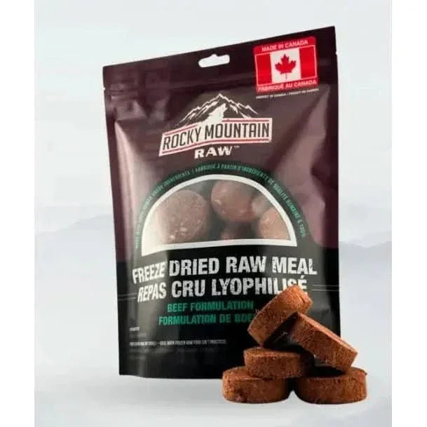 Rocky Mountain Premium Freeze - Dried Raw Meal for Dogs Beef Formula 14 oz - Talis Us