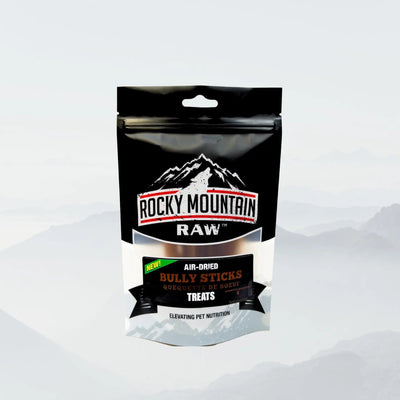 Rocky Mountain Raw Air Dried Bully Sticks Dog Treats 6 Count - Talis Us