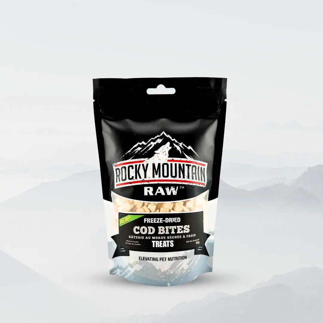 Rocky Mountain Raw Freeze - Dried Cod Bites Pet Treats 1.94 oz - Talis Us
